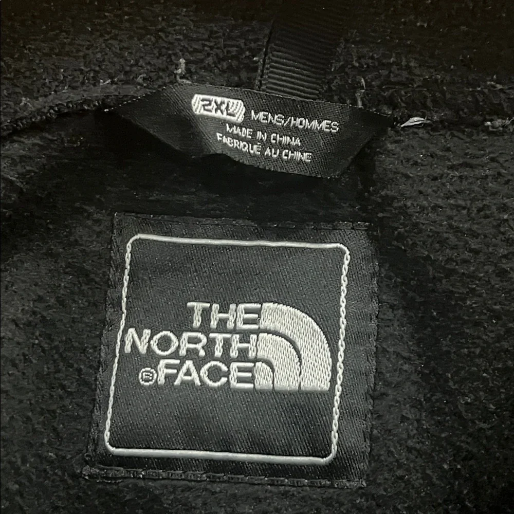 The North Face Denali Jacket Windowpane Black Gray Men’s Size XXL